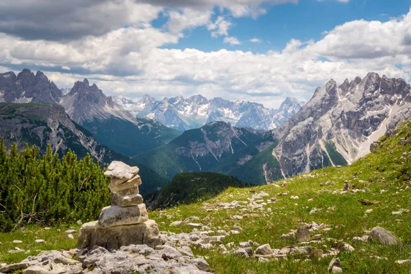 Bela Vista Das Dolomitas — Fotografia de Stock