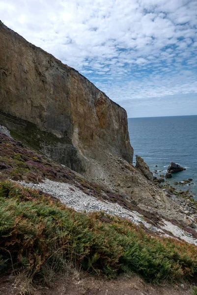 フランスの夏のブルターニュの風景です夏の海この地域の色は — ストック写真