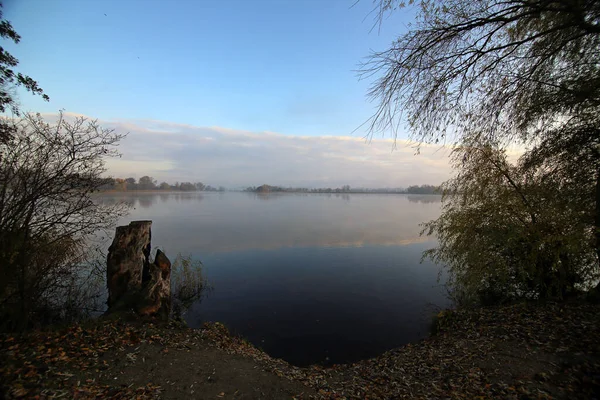 Erlichsee Bij Oberhausen Rheinhausen — Stockfoto