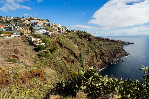 Portugalia Wyspa Kanaryjska Maderze Canico Ponta Garajau — Zdjęcie stockowe