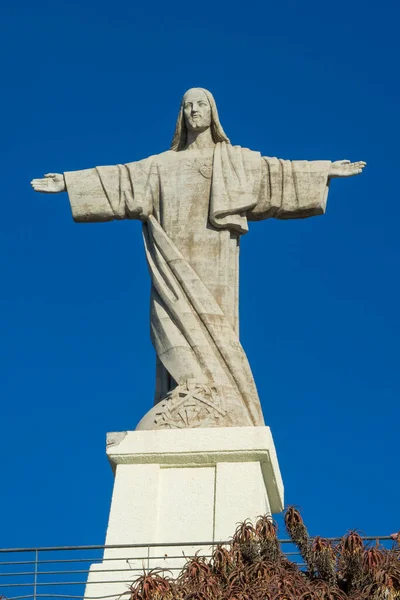 Portekiz Madeira Daki Kanarya Adası Canico Cristo Rei Viewpoint — Stok fotoğraf