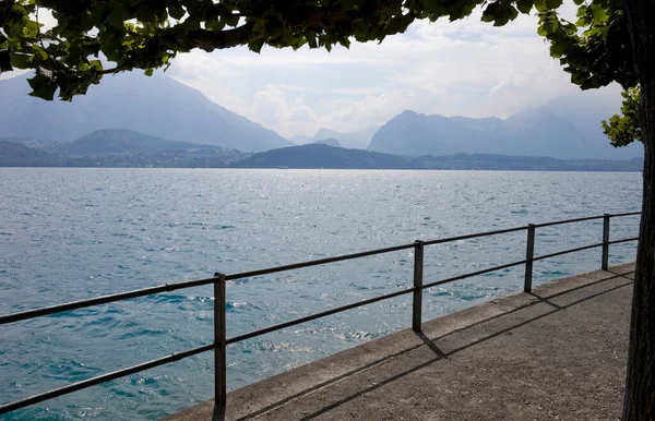 Schöner Blick Auf Den See — Stockfoto