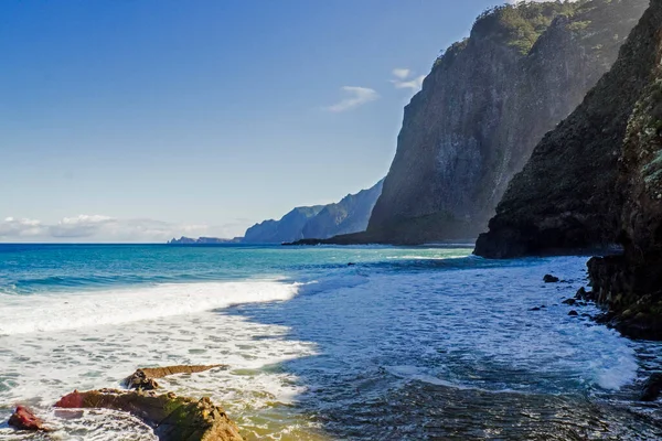 Portugal Canarische Eilanden Madeira Faial Mar Faial — Stockfoto