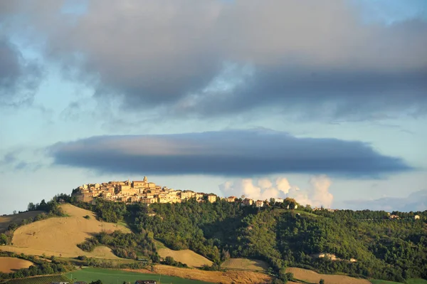 Vista Cidade San Marino — Fotografia de Stock