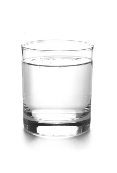 白色背景上隔离的水杯 — 图库照片