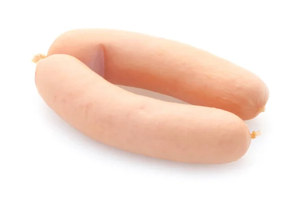 Wurst Isoliert Auf Weißem Hintergrund — Stockfoto