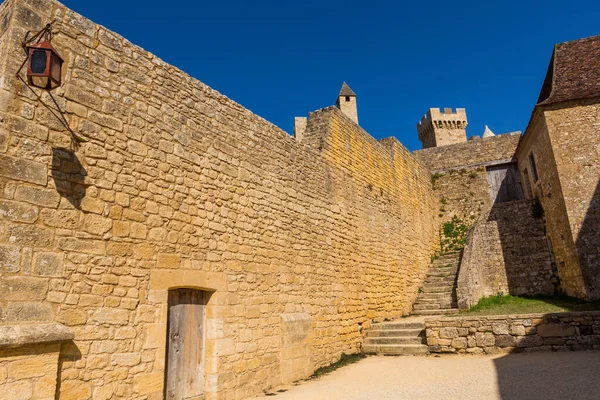 Middeleeuws Kasteel Oude Stad Van Carcassonne Spanje — Stockfoto