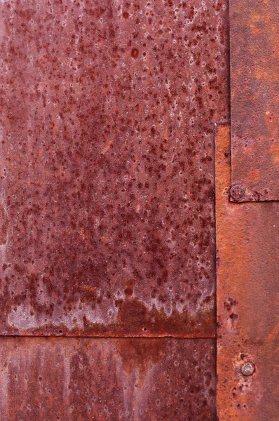 Velha Textura Metal Enferrujado — Fotografia de Stock