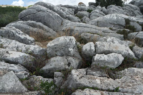 Скальные Образования Природном Парке Сьерра Лас Ньевес — стоковое фото
