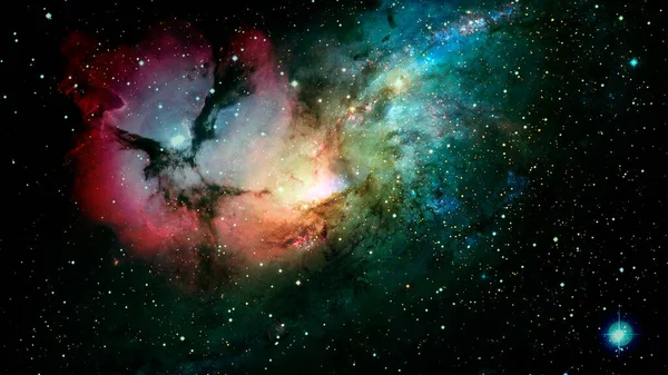 Högupplöst Stjärna Fält Färgglada Natthimmel Nebulosa Och Galaxer Rymden Astronomi — Stockfoto