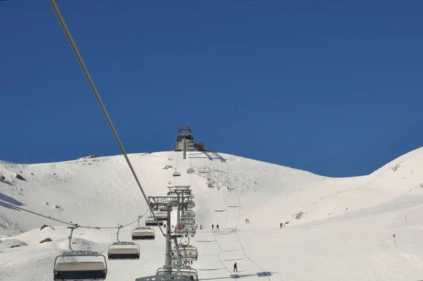 滑雪场滑雪场 — 图库照片