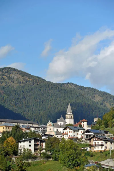 Pieve Cadore Italien — Stockfoto