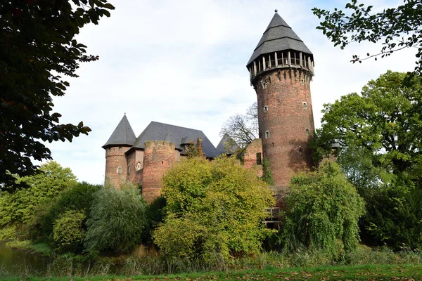 Linn Castle Krefeld Oppum Németország — Stock Fotó