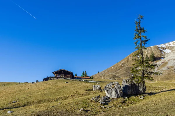 Primavera Inverno Nas Montanhas Mangfall — Fotografia de Stock