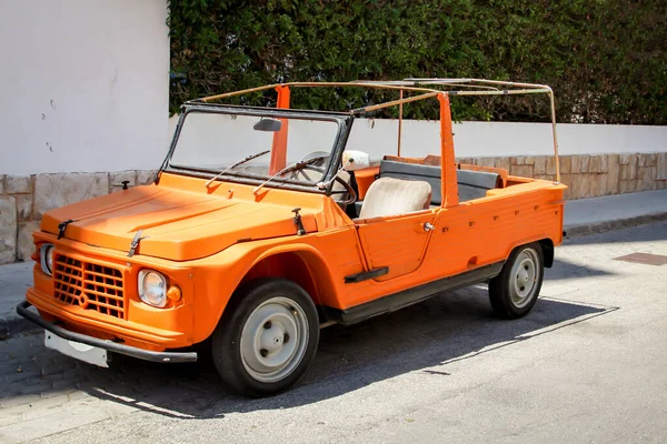 Detalles Cabriolet Más Antiguo Muy Angular —  Fotos de Stock