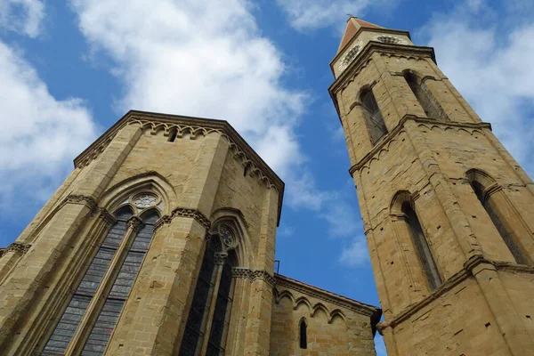 Santa Maria Della Pieve Arezzo Italia — Fotografia de Stock