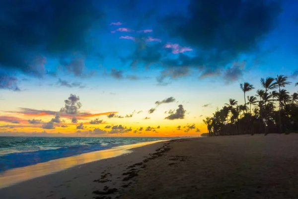 Bavaro Spiaggia Nella Repubblica Dominicana — Foto Stock