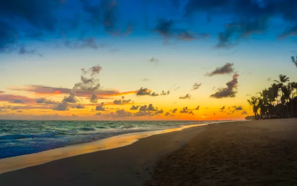 Bavaro Spiaggia Nella Repubblica Dominicana — Foto Stock