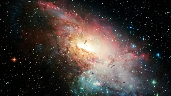 Αστρικό Πεδίο Στο Βαθύ Διάστημα Στοιχεία Αυτής Της Εικόνας Που — Φωτογραφία Αρχείου