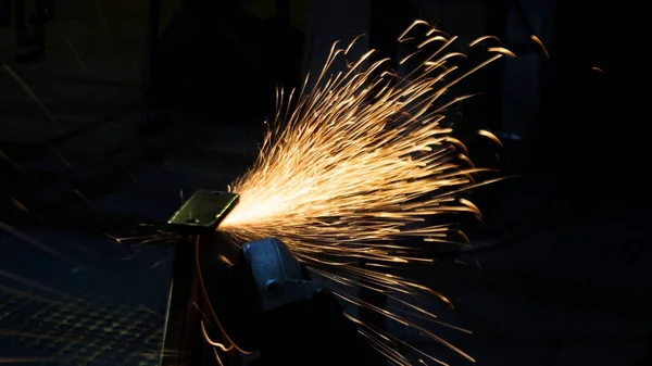 Çelik Konstrüksiyonların Imalatı Metal Ürünler Fabrika Fabrika Işletme Organizasyon Kurum — Stok fotoğraf