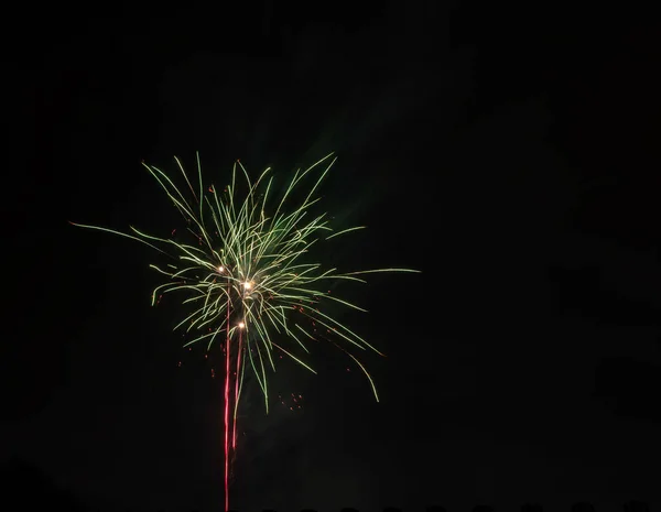 Fireworks Display Night London — Stock Photo, Image