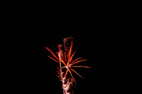 Fogos Artifício Exibir Noite Londres Reino Unido — Fotografia de Stock