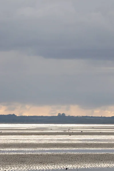 Schöne Aussicht Auf Das Meer Abend — Stockfoto