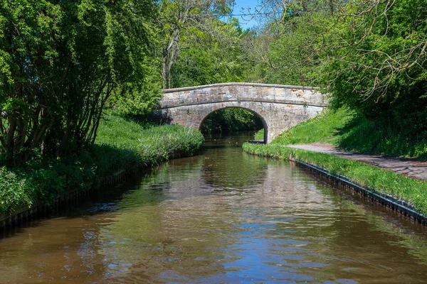 Whitehouse Bridge 26W Über Den Llangollen Kanal Bei Froncysyllte Wales — Stockfoto