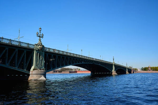 Вид Город Санкт Петербург России — стоковое фото