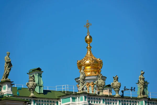 Vista Visão Sobre Cidade Saint Peterbug Rússia — Fotografia de Stock