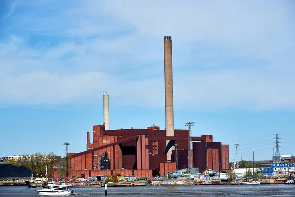 View Carbon Power Plant Capitol Finnland City Helsinki Its Islands — Stock Photo, Image