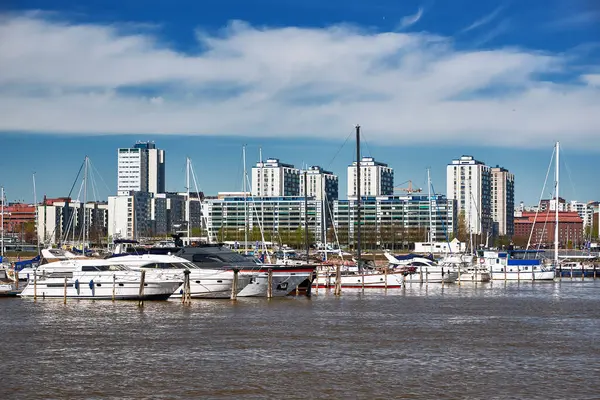 View Capitol Finnland City Helsinki Its Islands Harbours — Stock Photo, Image