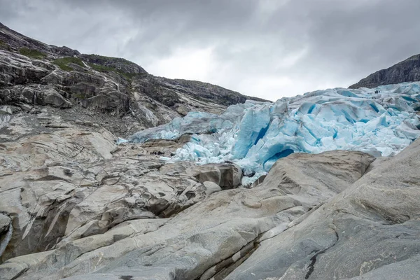 Beau Paysage Lac Dans Les Montagnes — Photo