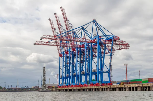 Frachtschiff Hafen Von Rotterdam — Stockfoto