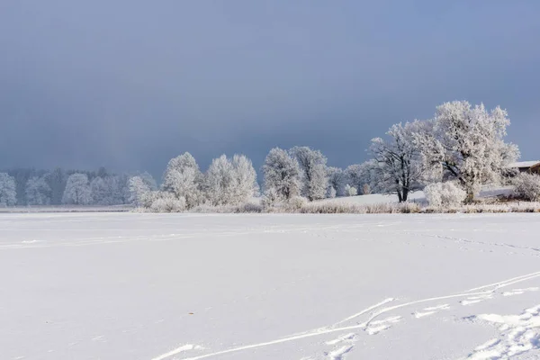 Холодные Пасхальные Озера Баварии — стоковое фото