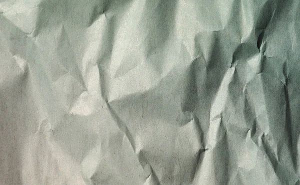 Зеленая Морщинистая Бумага Текстура Полезна Качестве Фона — стоковое фото