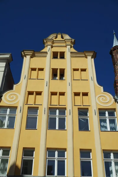 Vieux Bâtiment Dans Ville Stockholm — Photo