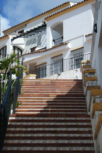 Treppe Der Stadt Barcelona — Stockfoto