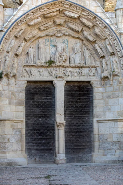 Szent Emilion Monolitikus Temploma Franciaországba Szent Emilion Francia Falu Híres — Stock Fotó