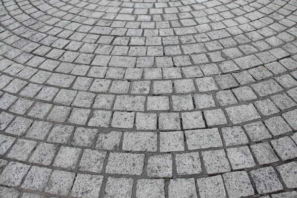 Pflastersteine Für Einen Bürgersteig Oder Eine Straße — Stockfoto