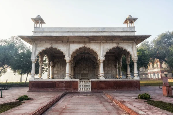 Sawan Pavilion Red Fort New Delhi Indie Pořízena Během Východu — Stock fotografie