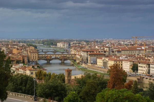 Uitzicht Stad Van Florentie Italië — Stockfoto