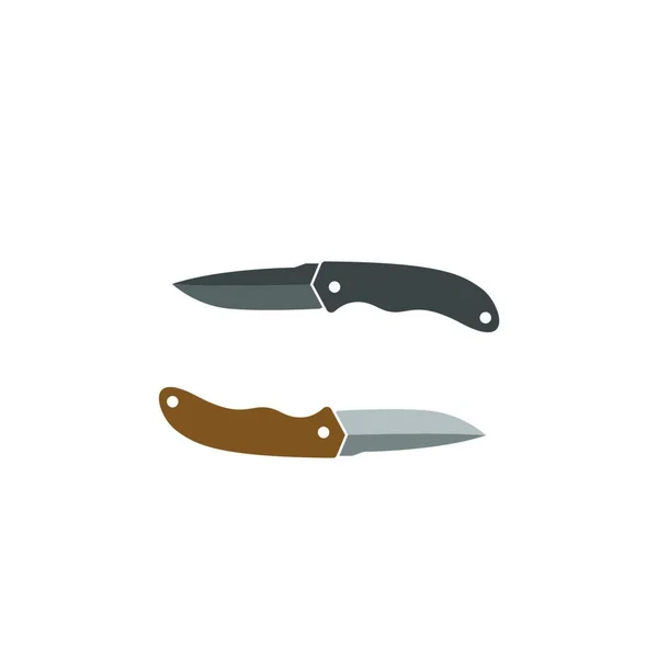 Icono Del Cuchillo Utensilio Cocina Ilustración Vectorial — Archivo Imágenes Vectoriales