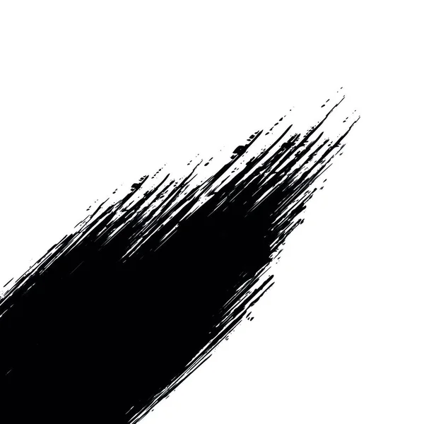 Grunge Penseldrag Vektor Illustration — Stock vektor
