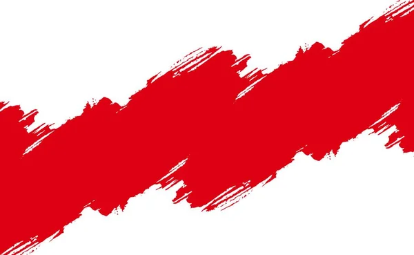 Абстрактні Червоні Гранжеві Мазки Пензля Векторні Ілюстрації — стоковий вектор