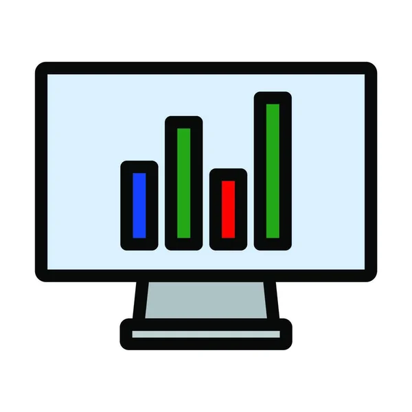 Dataanalyse Stegikon – stockvektor