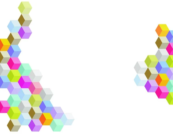 Abstrakter Hintergrund Mit Geometrischem Muster — Stockvektor