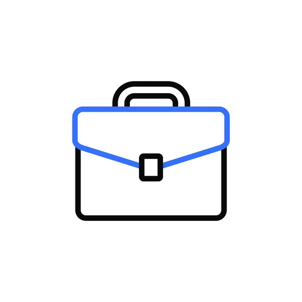 Briefcase Vector Icon 입니다 비즈니스 사이트 디자인을 그래프 입니다 Vector — 스톡 벡터