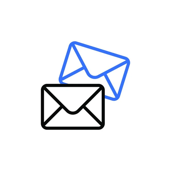 Mailumrisssymbol Arbeitsplatzschild Grafik Symbol Für Ihr Webseiten Design Logo App — Stockvektor