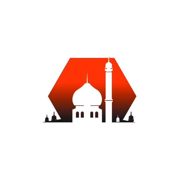 Islamitisch Logo Islamitisch Icoon Ontwerp Vector Template Illustratie — Stockvector